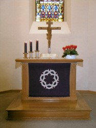 Altar der Kirche Öschelbronn